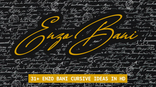 Enzo Bani name signatures